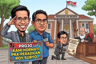 Sekretaris Jenderal (Sekjen) Projo, Freddy Damanik dalam dialog Kompas Petang, KompasTV, Kamis (26/6/2026). Sekjen Relawan Projo, Freddy Damanik menanggapi terkait Roy Suryo, mengajukan permohonan praperadilan ke Pengadilan Negeri (PN) Jakarta Selatan.