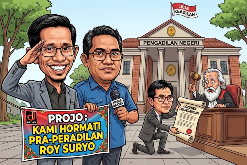 Sekretaris Jenderal (Sekjen) Projo, Freddy Damanik dalam dialog Kompas Petang, KompasTV, Kamis (26/6/2026). Sekjen Relawan Projo, Freddy Damanik menanggapi terkait Roy Suryo, mengajukan permohonan praperadilan ke Pengadilan Negeri (PN) Jakarta Selatan.