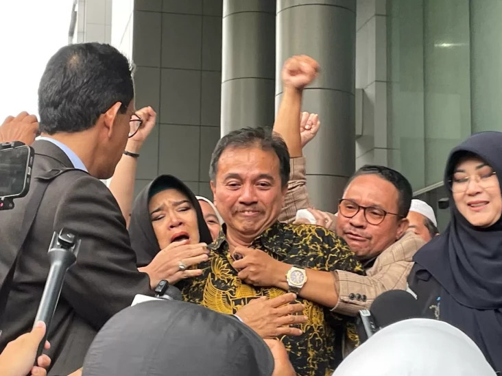 Roy Suryo dan Dokter Tifa. Foto/Dok SindoNews