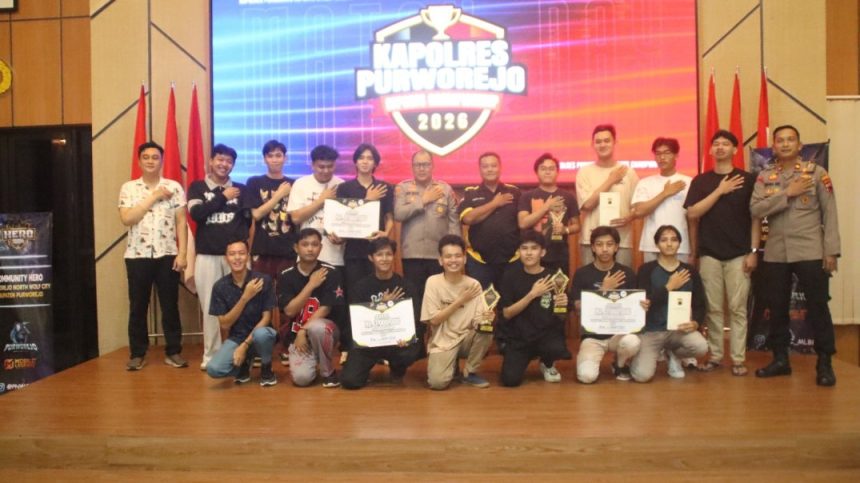 Polres Purworejo Siap Berlaga di Esport Kapolda Jateng Cup 2026, Bawa Dua Tim Andalan