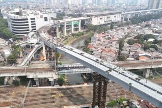 Jalur LRT Velodrome-Manggarai