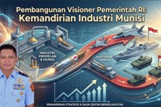 Pemerintah mengarahkan pembangunan industri pertahanan nasional pada penguatan industri propelan dan munisi sebagai fondasi kemandirian pertahanan. Arah kebijakan tersebut disebut menjadi fokus pada masa pemerintahan Presiden Prabowo bersama Menteri Pertahanan Sjafrie Sjamsoeddin.