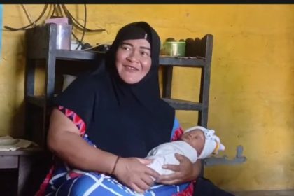 Viral! Bersyukur Ada Program Makan Bergizi Gratis, Bayi di Wonosobo Dinamai Muhammad MBG Subianto