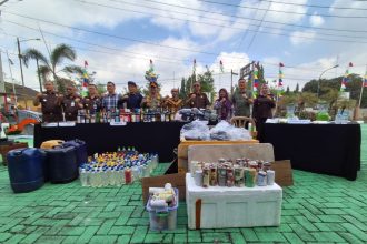 Kejari Purworejo Musnahkan Ribuan Pil dan 823 Gram Sabu, Barang Bukti Perkara Inkracht